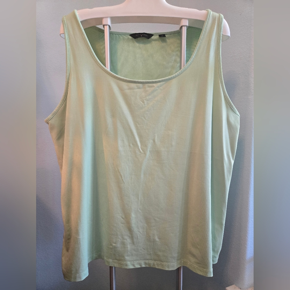 Investments Mint Green Sleeveless Top